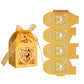 2X 50 Pack Laser Cut Pearl Paper Candy Favor Boxes with Ribbons