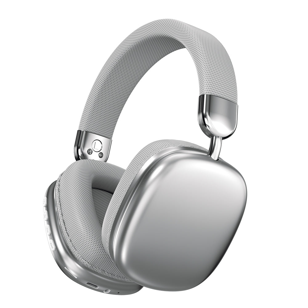 Wireless Bluetooth Headphones with Mic Noise Reduction Over-Ear Design