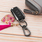 4 Pcs Metal Keychain Key Ring Clip Holder for Home Car Keys and Bags