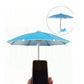 Mini Adjustable Sun Shade Phone Umbrella with Suction Cup Stand