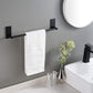 2XStainless Steel Self-Adhesive Towel Rack for Bathroom No Drilling Required