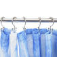 12Pcs Shower Curtain Hooks Rings Double Glide Shower Hooks Rings