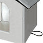 Cat House for Indoor Cats in Winter Water Resistant Insulated Shelter for Cat