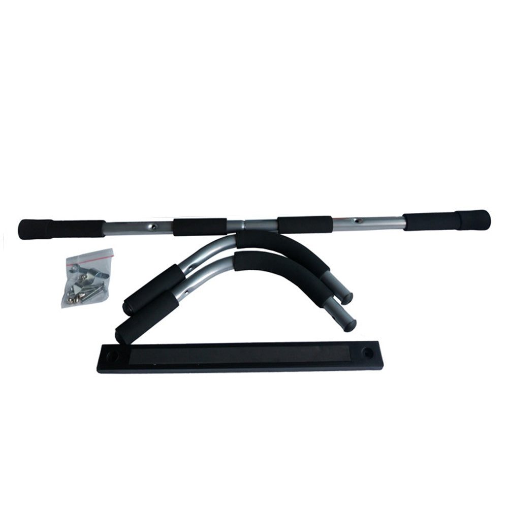 Doorway Pull Up Bar No Drill Home Gym Equipment for Chin Ups and Arm Training