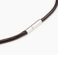 5Pcs 3mm Braided Necklace Cord Adjustable Rope with Copper Buckle for DIY Jewelry-Coffee