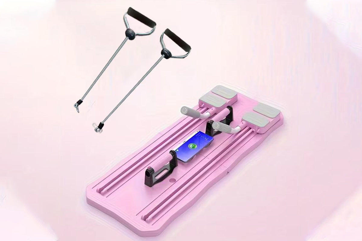 5 in 1 Pilates Reformer Board Foldable Abdominal Fitness Board