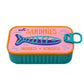 Small 3D Printed Sardine Shape Necklace and Earring Storage Box