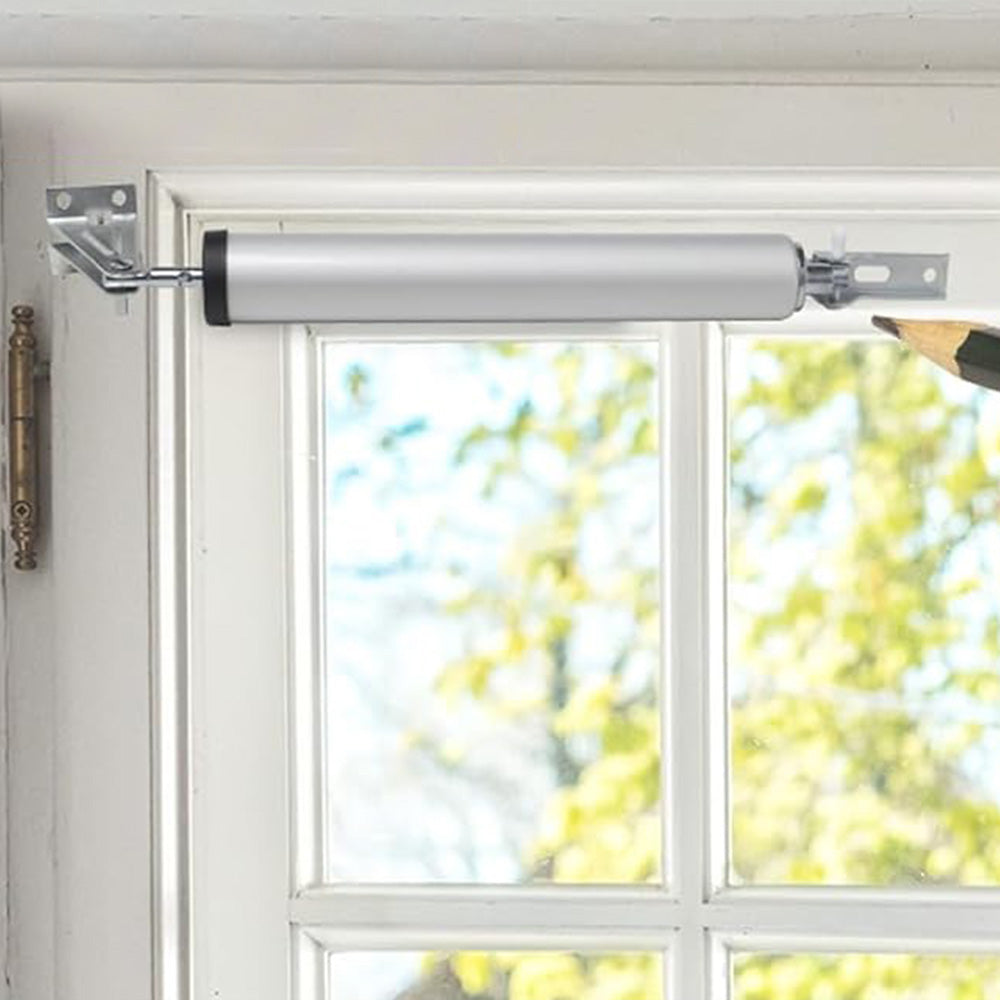 Simple Pneumatic Door Closer with Adjustable Closing Speed for Home Use