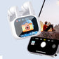 Wireless Bluetooth 5.4 AI Translation Earbuds with LCD Touchscreen Real Time 150 Languages