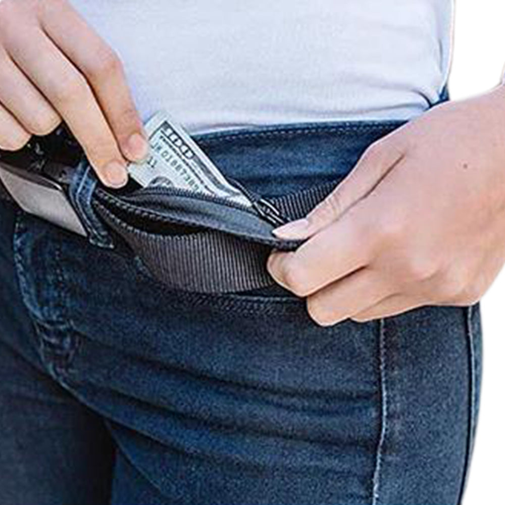 Security Money Belt Security Wallet Waist Travel Hidden Pouch Pocket