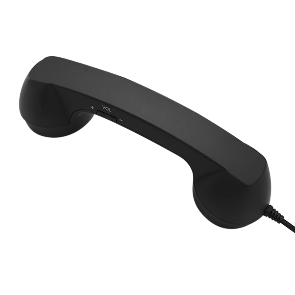 1M Retro Wired Handheld Telephone Handset with Microphone Type C Plug for Smartphones PC