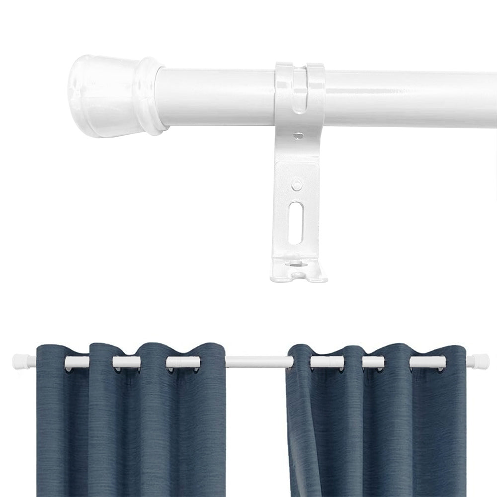 Adjustable Window Curtain Rods Set with Brackets