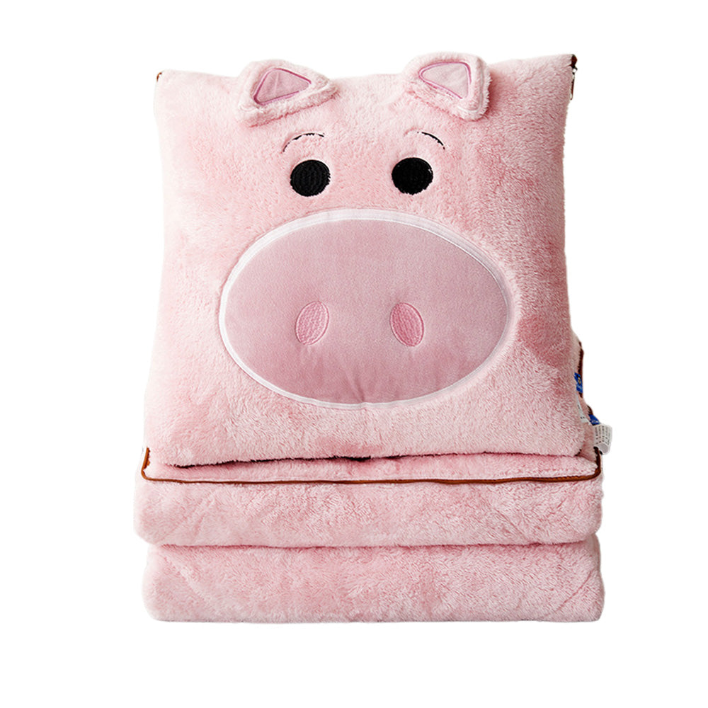 Pillow Blanket Throws Back Support Cushion