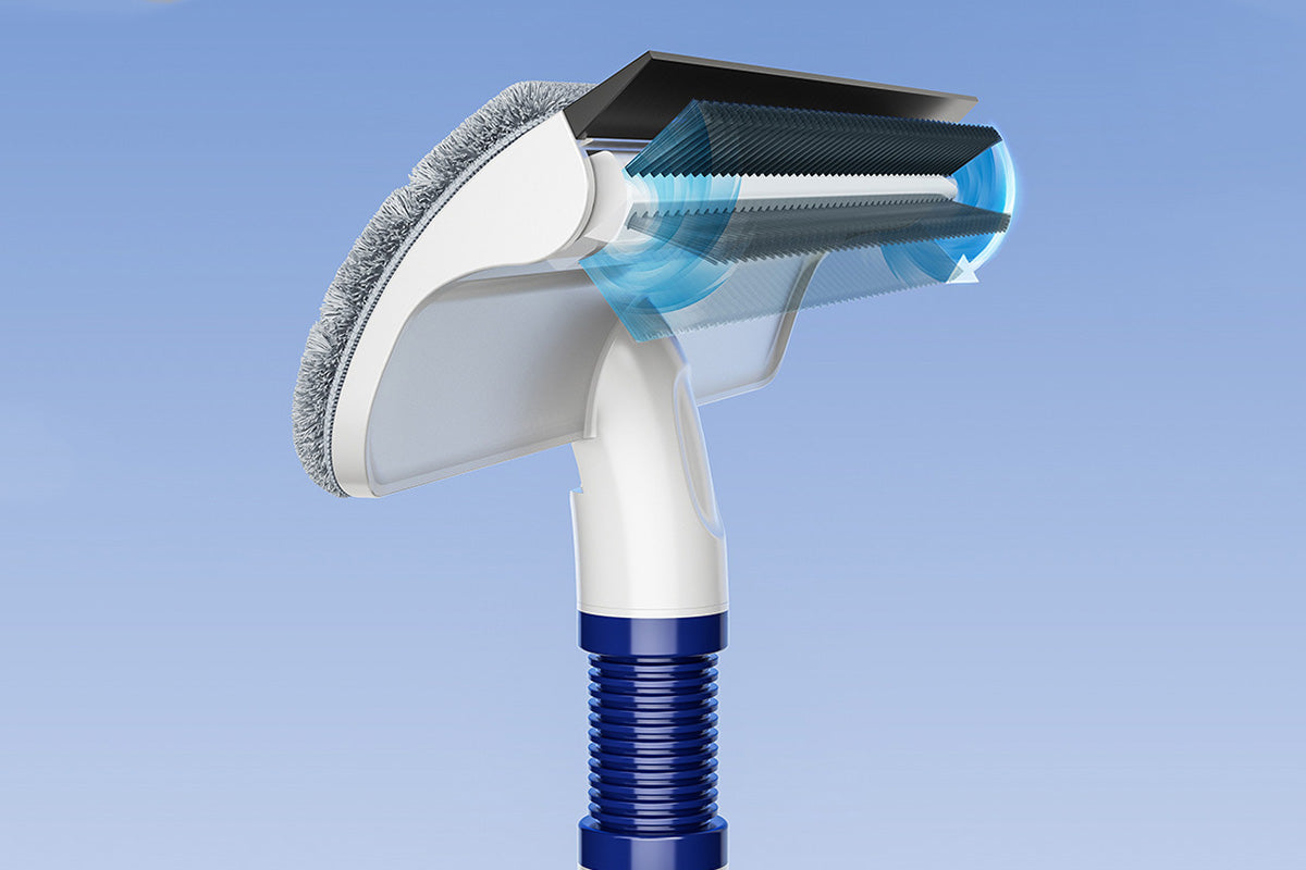 4-In-1 Spray Mop Window Cleaning Kit Window Cleaner with 3 Mop Pads