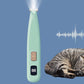 Dog Paw Trimmer with LED Light Cordless Digital Display Dual Speed Pet Groomer for Cats Dogs