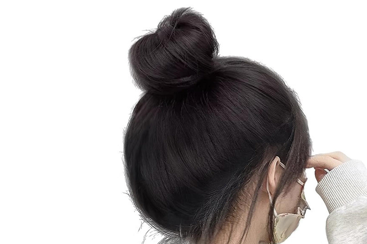Invisible Hair Volume Pad for High Ponytail Bun Extension Natural Look