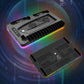 Gaming For PS5 Slim Pro Docking and Cooling Station Charger Headset Holder With RGB Light