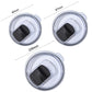 2 PCS Replacement Lids for Tumbler Transparent Cup Lids for Coffee Mug Travel Cup