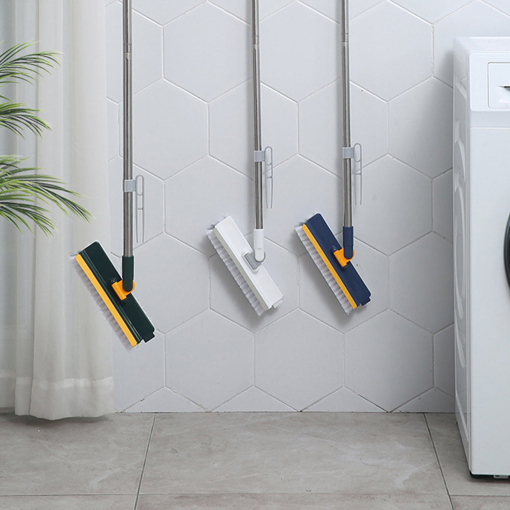 3-in-1 Multifunctional Floor Scrape Cleaning Brush with Long Handle
