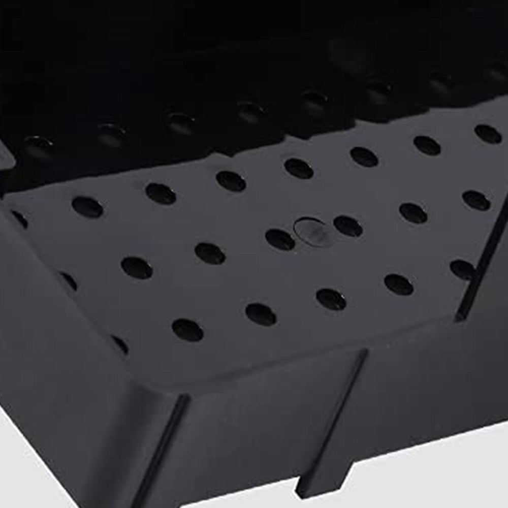 Nail Tool Cleaning Soaking Cleaning Box with Lift Up Filter Tray