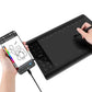 1060 Plus Digital Graphics Drawing Tablet with Stylus