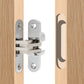 Stainless Steel 180 Degree Concealed Hinge for Cabinet Doors