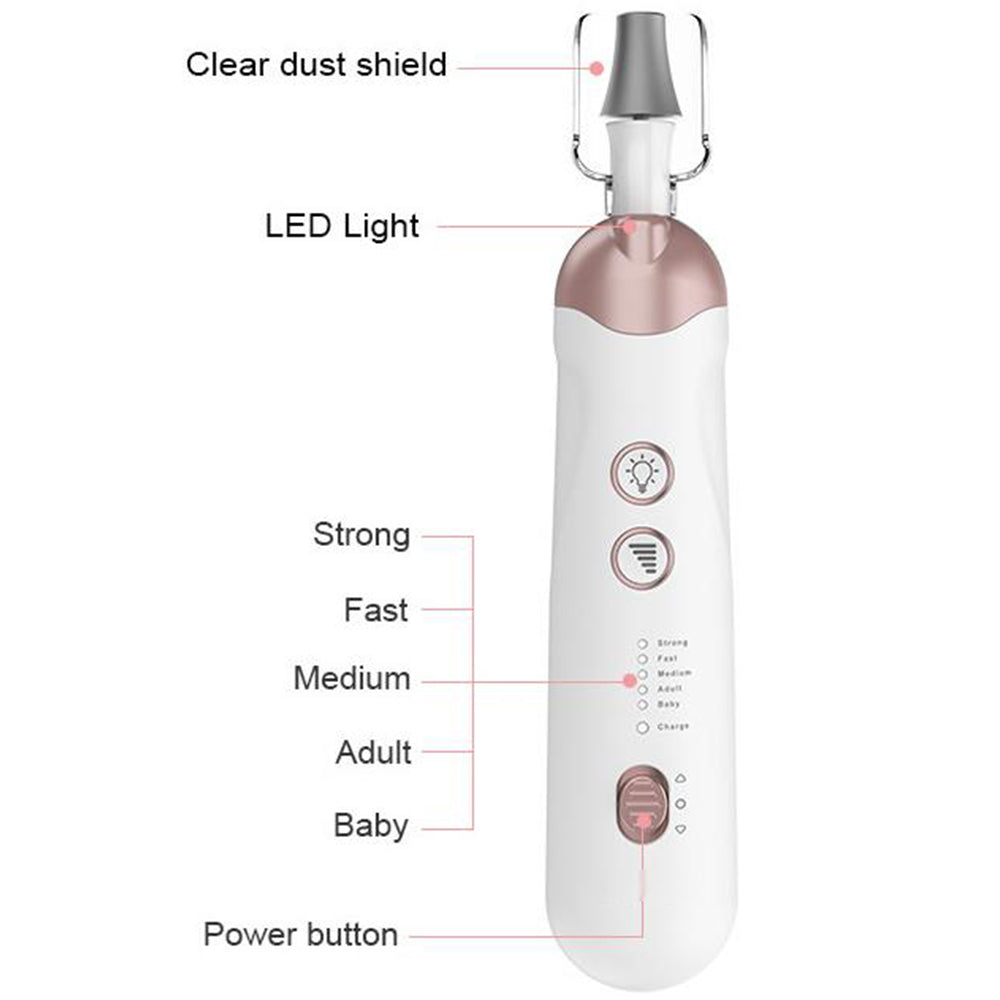 Electric Nail Drill Portable File Professional Manicure Pedicure Machine Set Kit