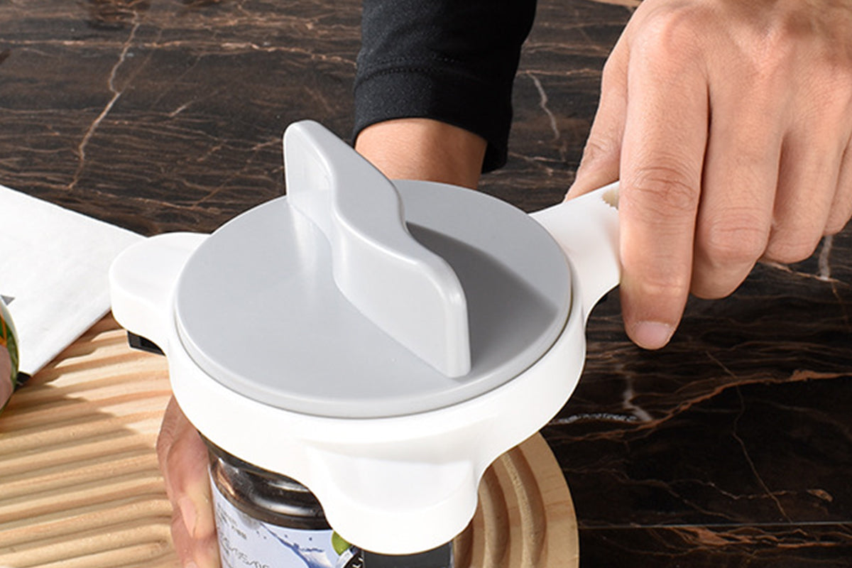 4-in-1 Universal Jar and Bottle Opener Adjustable Cap Opener for Easy Grip