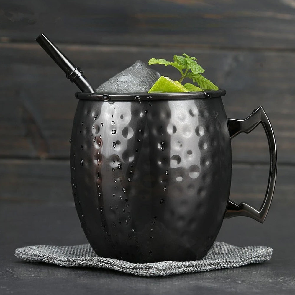 2Pcs Moscow Mule Stainless Steel Mug