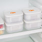 Food Storage Drain Containers with Lids and Ventilation Holes