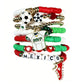 Colorful Soft Clay Football World Cup Bracelets Set for Aldults Soccer Fans