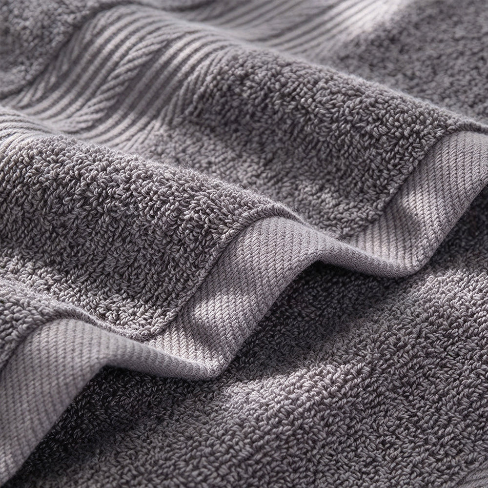 3 Piece Cotton Bath Towel Hand Towel and Washcloth Set
