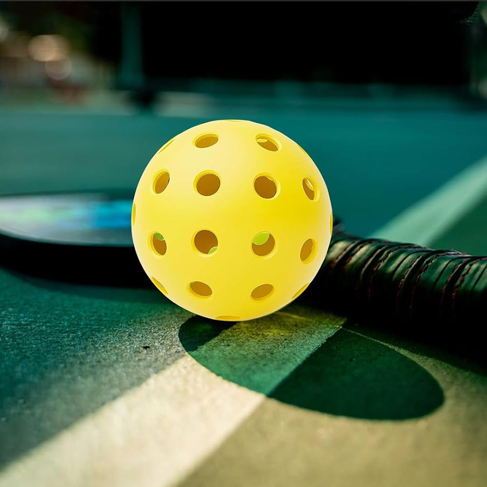 12-Pack 40-Hole Outdoor Pickleball Balls USAPA Approved Durable Pickleball Set