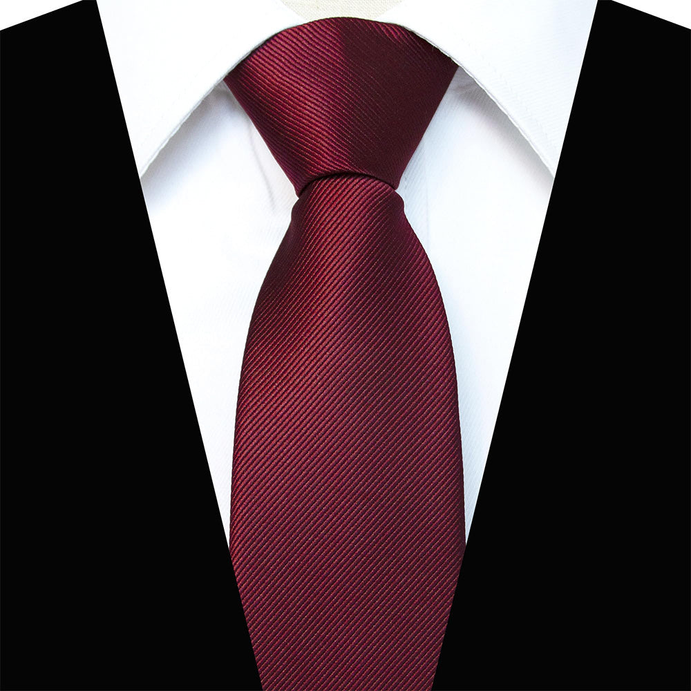 Men Pre-Tied Zip Necktie 8 cm for Wedding Business Formal Wear