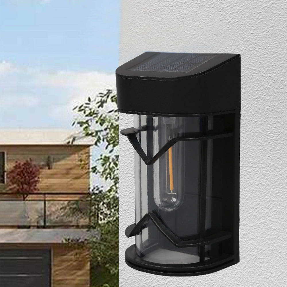 Solar Fence Light Water-resistant Outdoor Wall Lamp