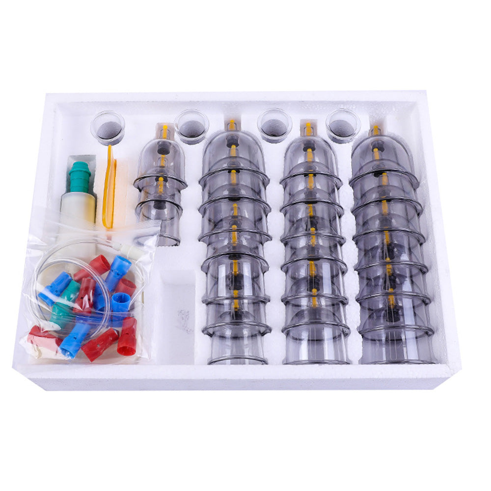 32Pcs Cupping Set Vacuum Cupping Set with Pump for Cellulite Reduction Muscle Relax