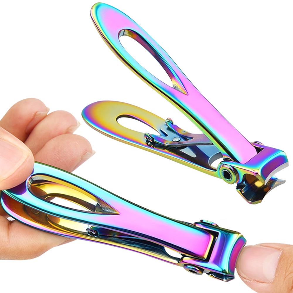 Wide Jaw Nail Clipper Strong Stainless Steel Toenail Cutter for Thick Nails