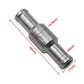 2 PCS One Way Non Return Check Valve Aluminum Alloy One Way Check Valve for Fuel Oil Water