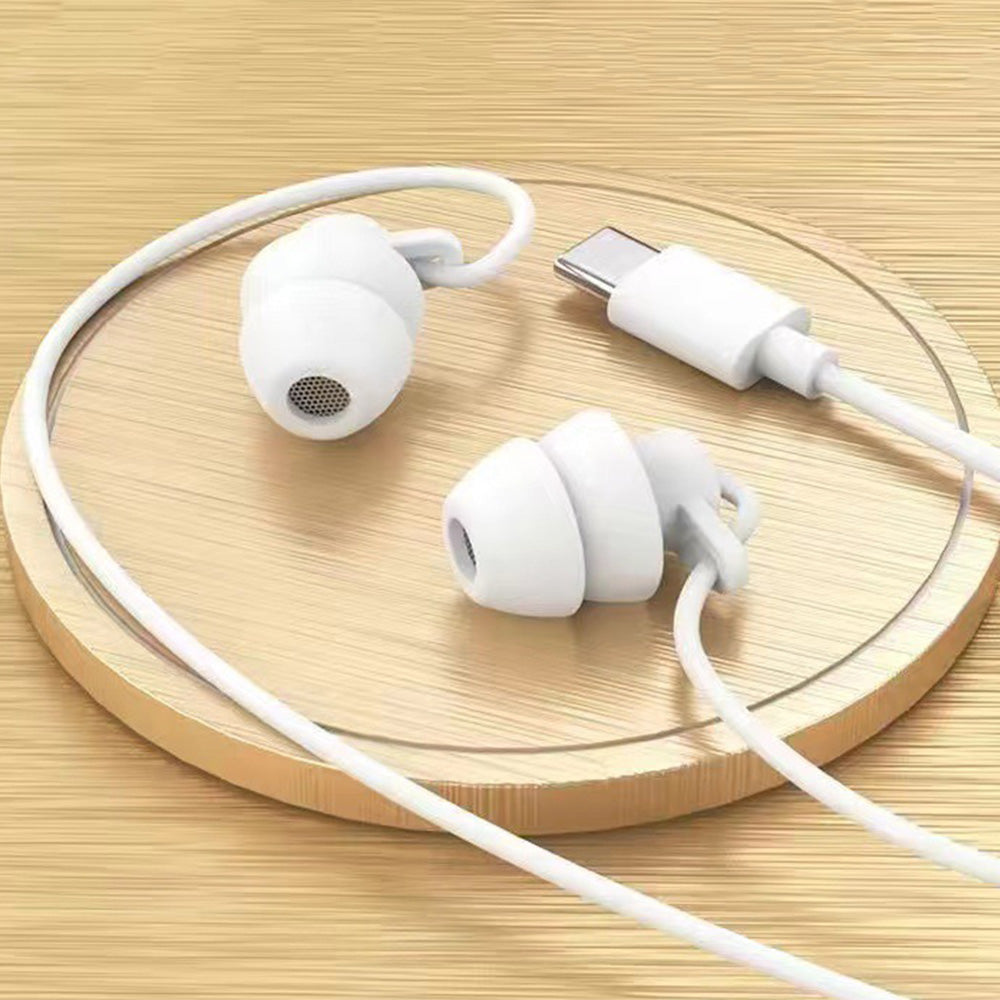 Wired Sleep Headphones in Ear Ultra Lightweight for Side Sleeper with Type C
