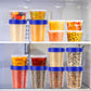 10Pcs 120ml Transparent Measuring Cup with Lids