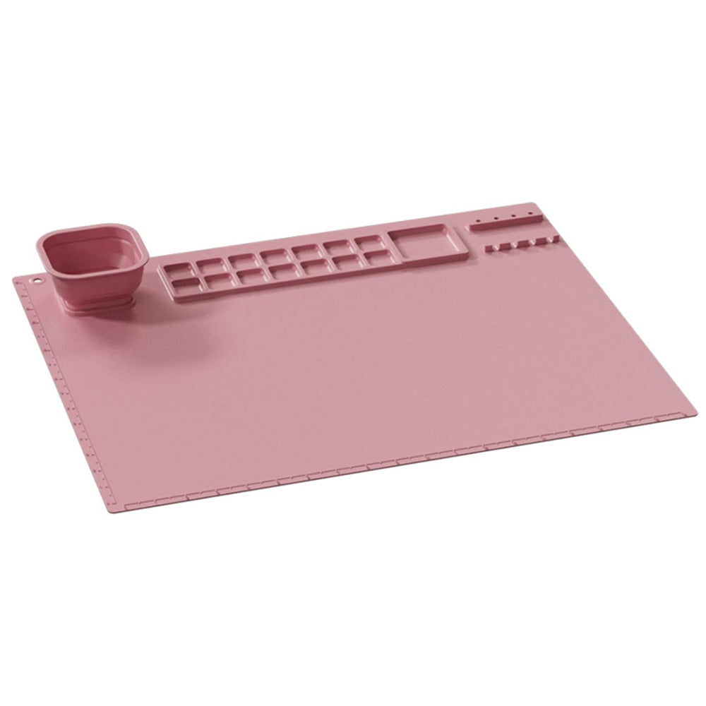 Non-Stick Silicone Drawing Board Pigment Palette Silicone Painting Mat Clay Mat