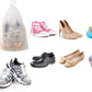 Clear Shoe Bags for Travel Waterproof Dustproof Drawstring Shoe Bags for Packing