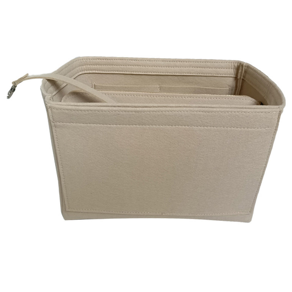 Thick Felt Tote Bag Organizer Insert with Multiple Pockets