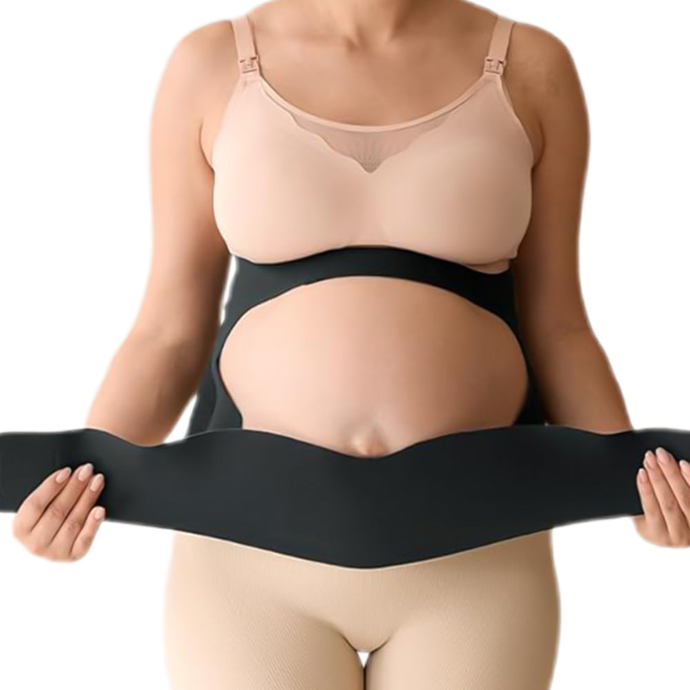Maternity Pregnancy Belly Band Invisible Pregnancy Belt-Black