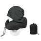Hooded U Shaped Removable Travel Neck Pillow