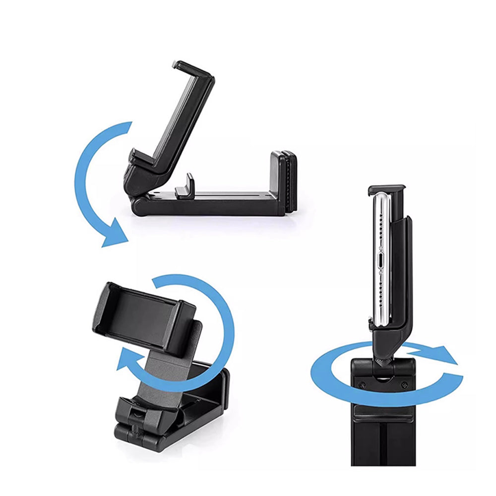 Airplane Travel Phone Holder Universal Handsfree Phone Mount with 360 Degree Rotation