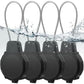 4Pcs Water-Resistant AirTag Key Lock Case Compatible with Apple AirTags