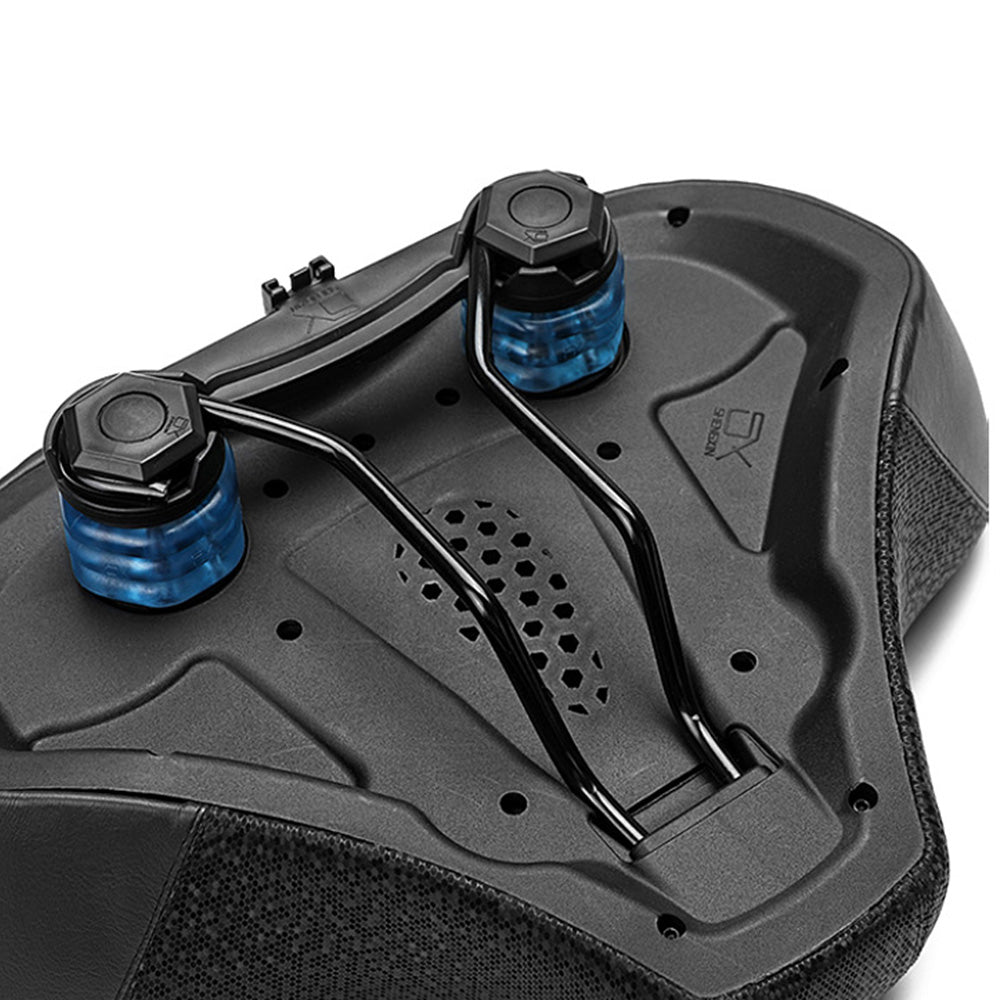 Comfortable Bike Saddle with Shock Absorption and Universal Adapter for Various Bikes