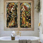 2Pcs Static Cling Window Privacy Film Glass Window Sticker Window Covering Film