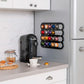 2Pcs Magnetic Wall Mounted Coffee Pod Capsule Holder for Nespresso Vertuo Capsules
